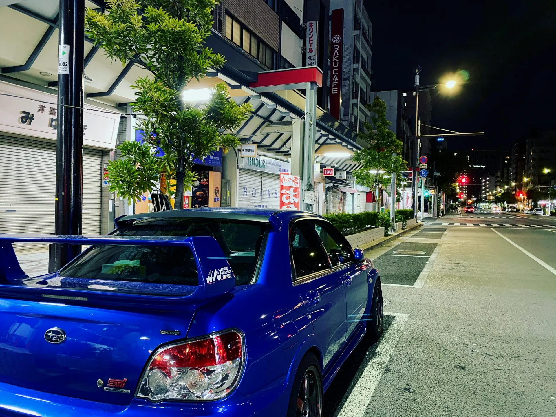 トランクルームにLED照明