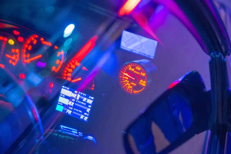 工場の夜景を撮影に