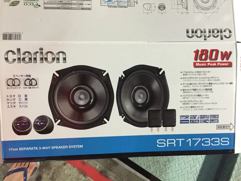 純正スピーカーを交換！