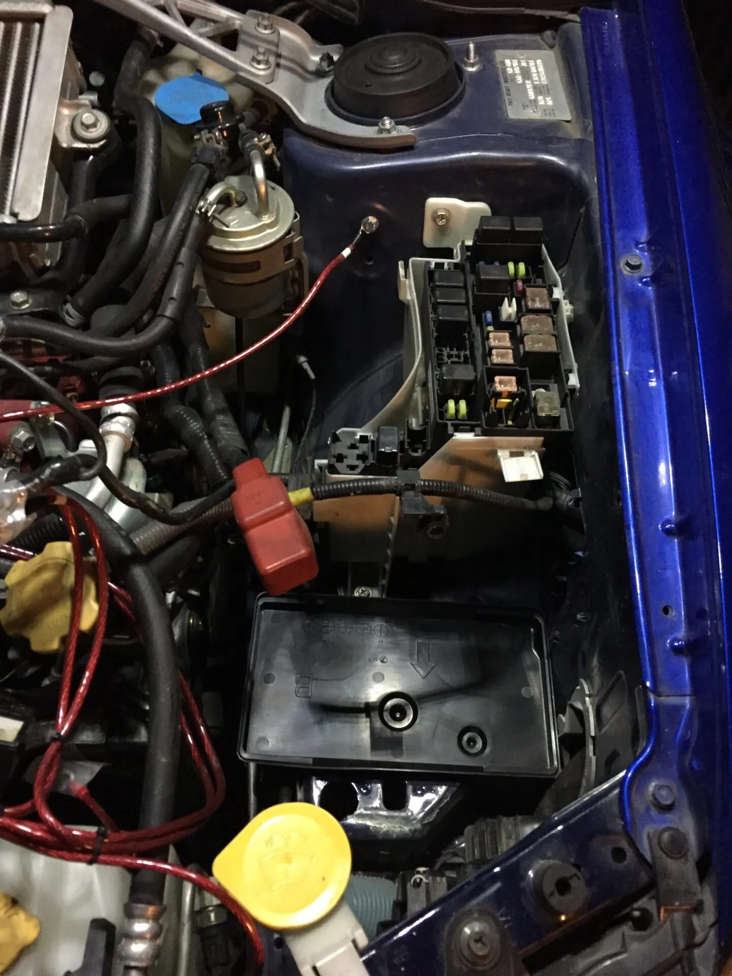 Impreza GDB バッテリー小型化