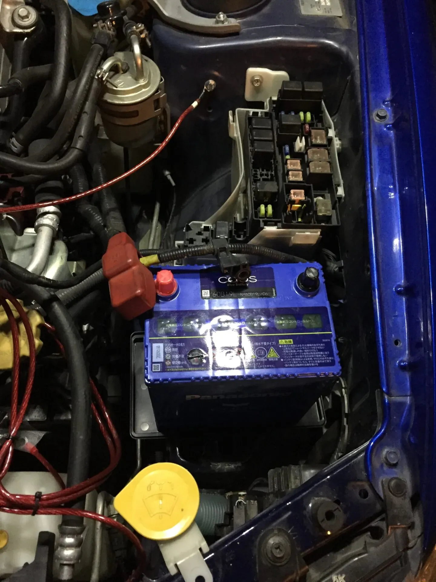 Impreza GDB バッテリー小型化