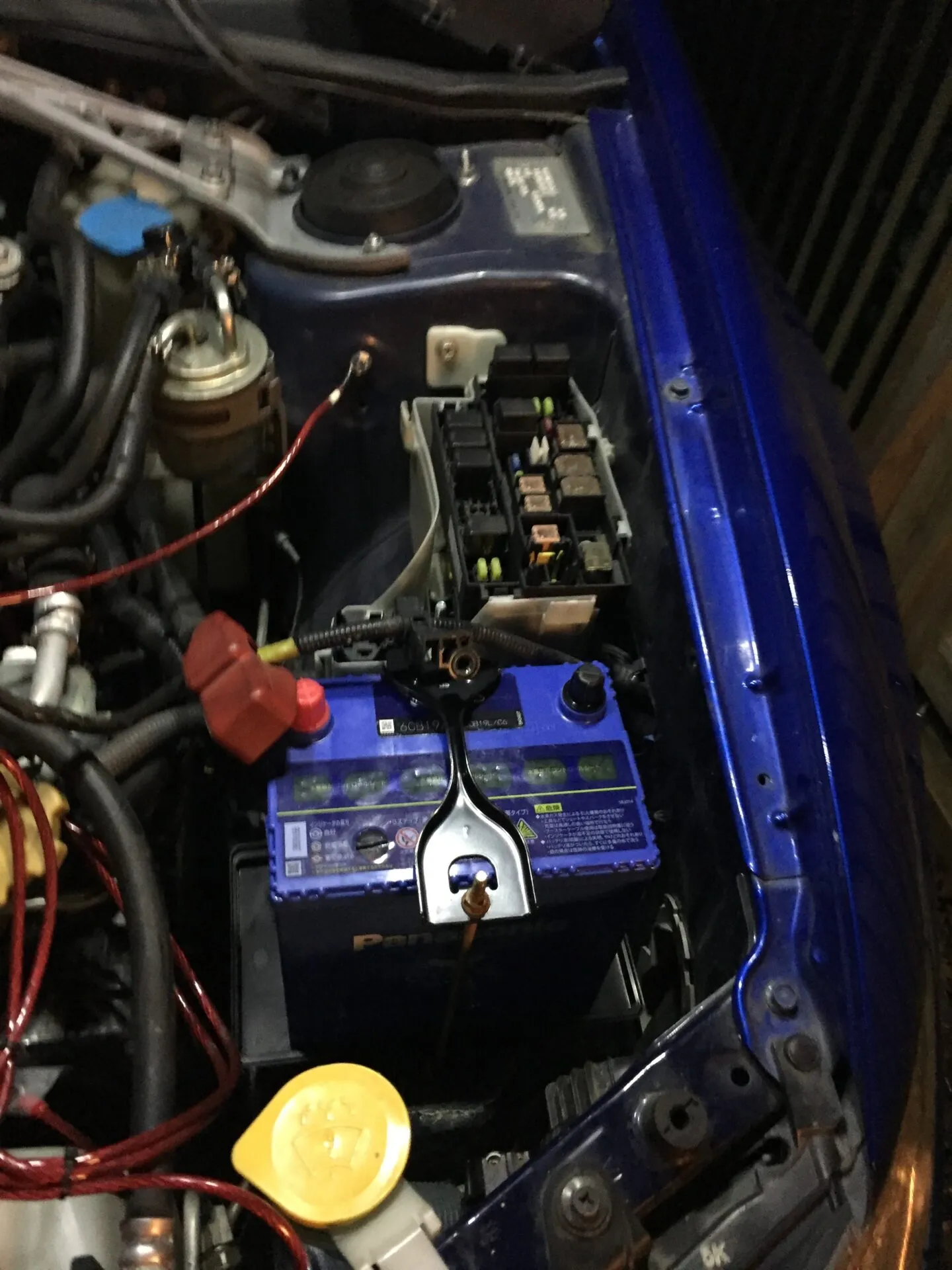 Impreza GDB バッテリー小型化