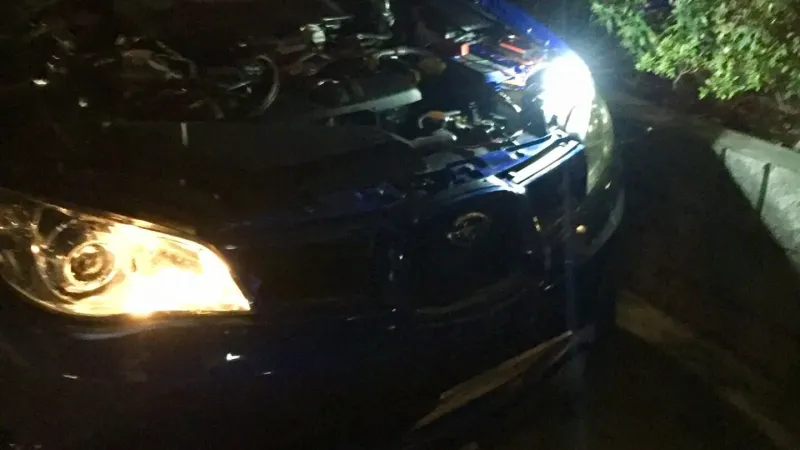 ポジションランプをLEDにして、今風になりました！